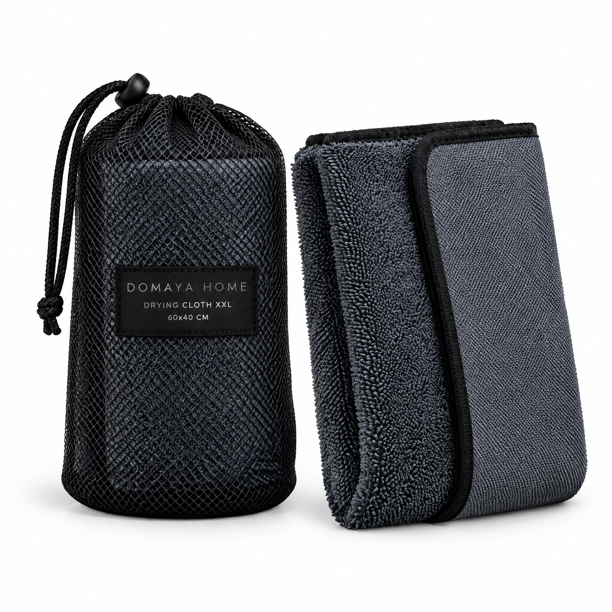 Drying Cloth XXL with its mesh pouch