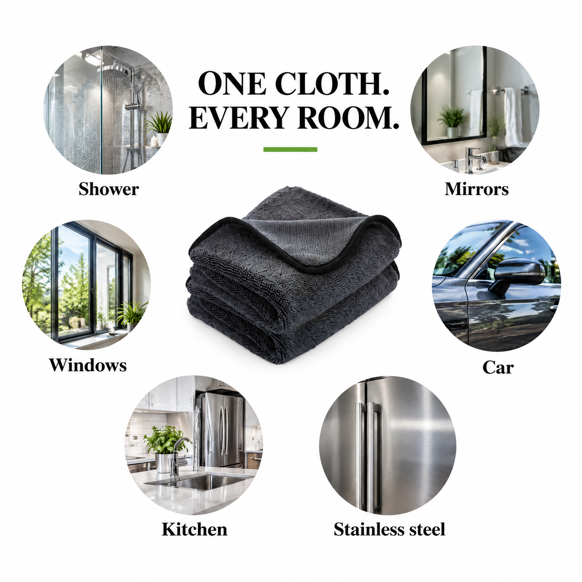 One cloth, every room