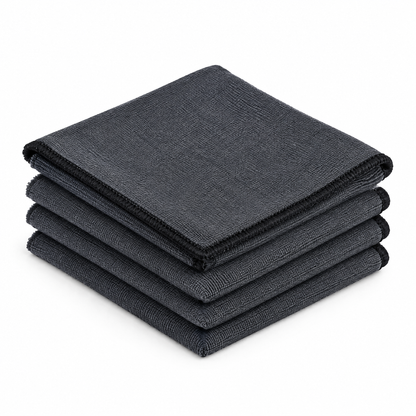 Four folded HydroLock cloths