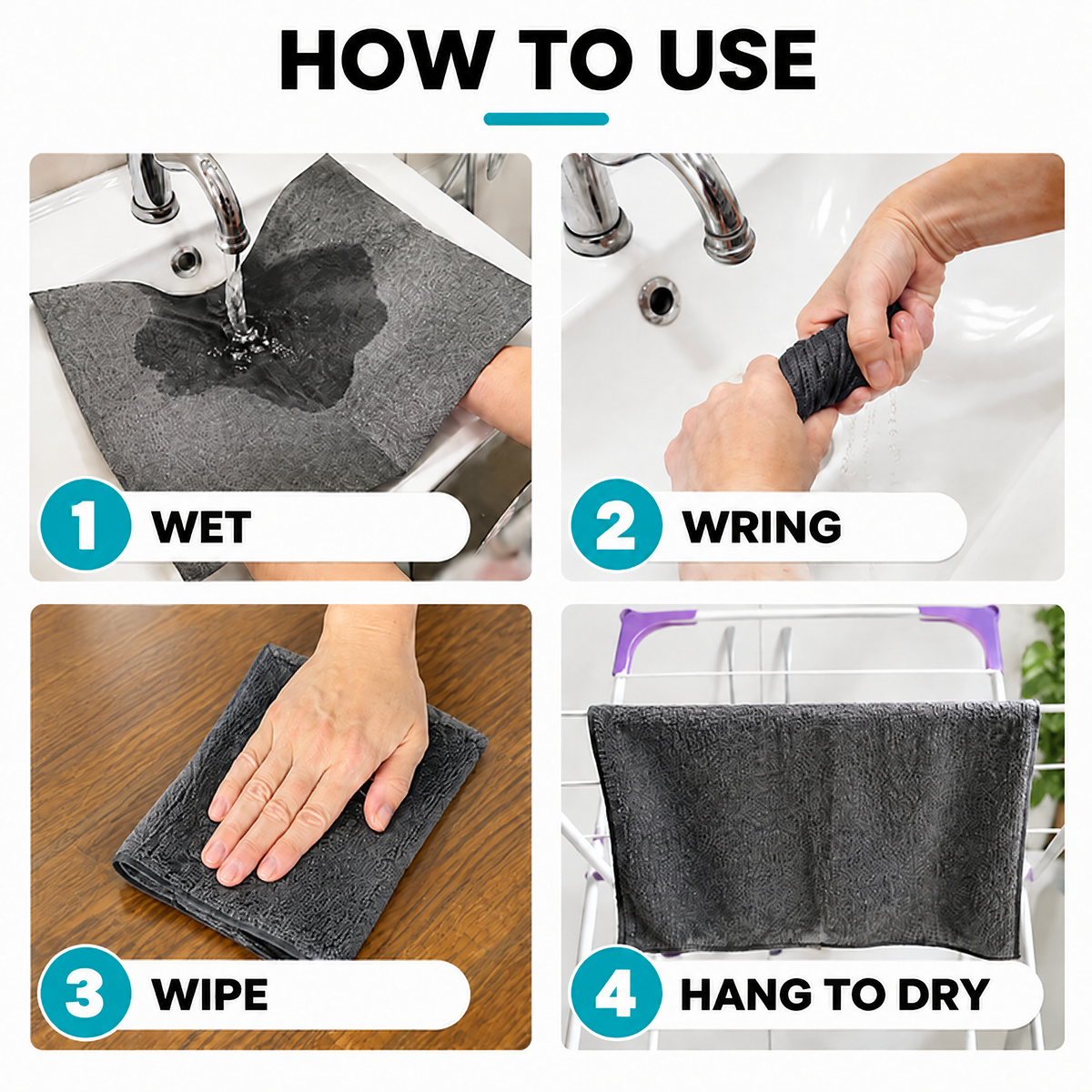 Domaya Magic Cloth howto