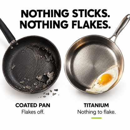 Nothing sticks, nothing flakes